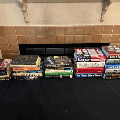 Large Collection Of Thriller Novels 