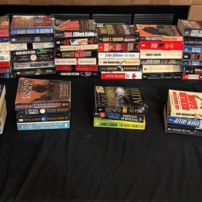 Large Collection Of Mystery/crime Novels (70)