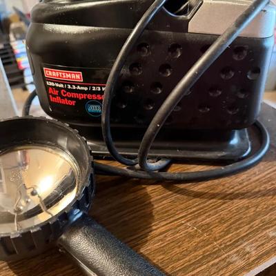 Air Compressor & Car Light