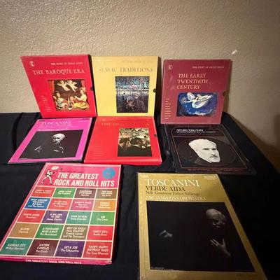 Vintage Vinyl Record Box Sets