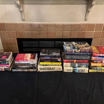 Large Collection Of Mystery/Thriller Books 