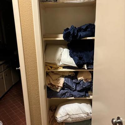 Collection Of Bed Sheets/pillows