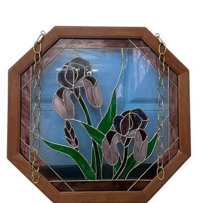 Hanging Stained Glass Window