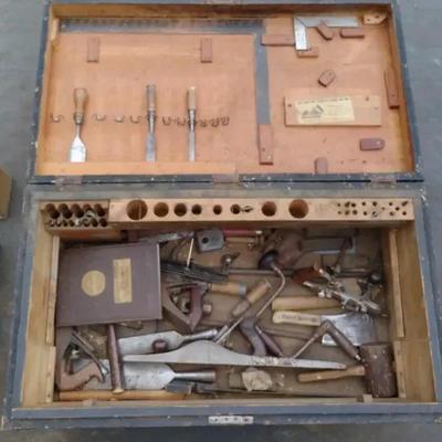 Antique Tool Trunk