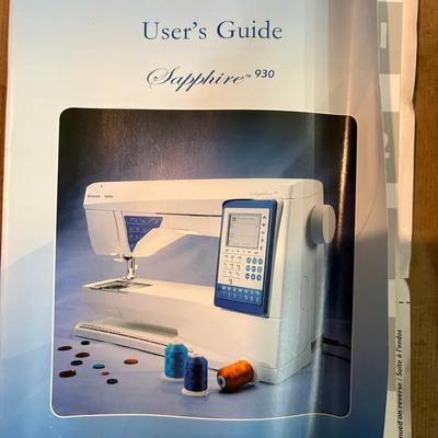 Viking Sapphire Sewing Machine Et Al