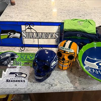Seattle Seahawks W/ A Hint Of Green Bay