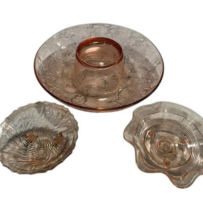 Pink Depression Glass