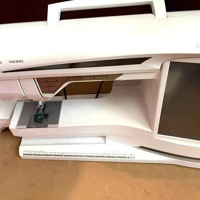 Viking Designer Diamond Sewing Machine and Embroidery Attachment