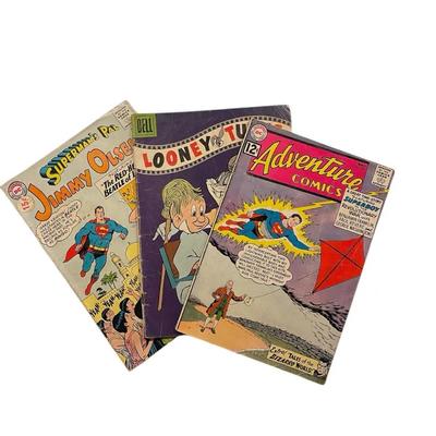 Vintage Comic Book Trio