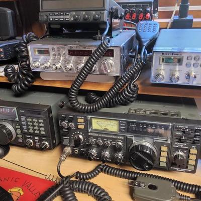 Ham radios CB antennas  lots of it 