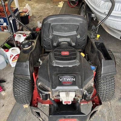 Zero turn Toro lawnmower