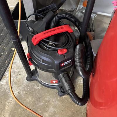 One of many shop vacuums
