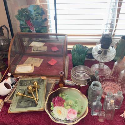 More brick and brack and glass