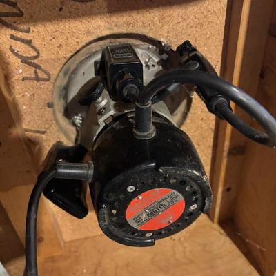 Router with table also great Bosch router in case