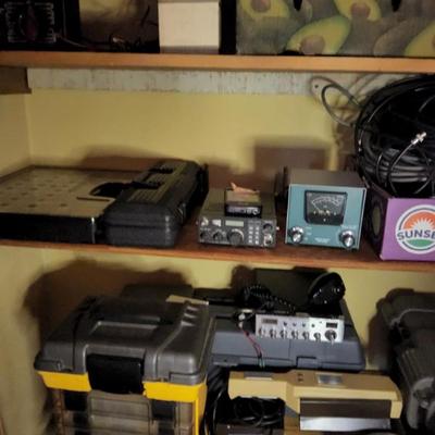 More CB‘s and equipment ham radio amps . Cobra Kenwood icon. Etc etc. 