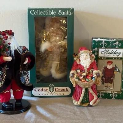 Vintage Santa Collection Lot Two (4)