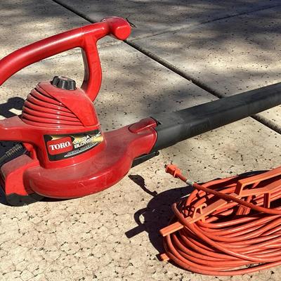 Toro Blower With Extension Cord