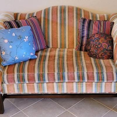 Ethan Allen Queen Anne Style Loveseat