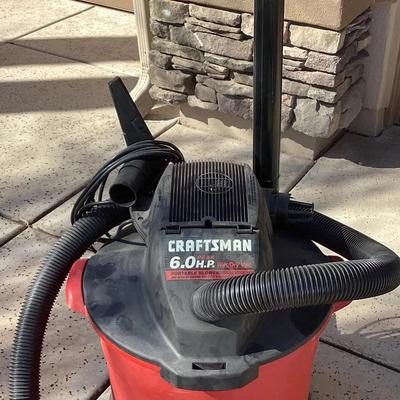 Craftsman 16 Gallon 6.0 H.P Wet/Dry Vacuum 