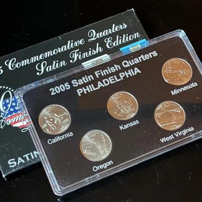 2005 Commemorative Quarters Satin Finish Edition