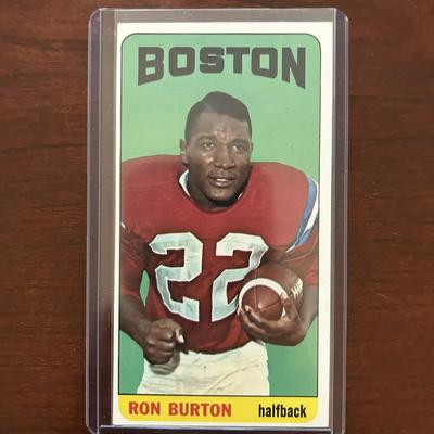 1965 Topps Football Card. Ron Burton - Card Number 4