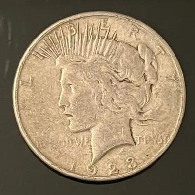 1923-S Peace Silver Dollar
