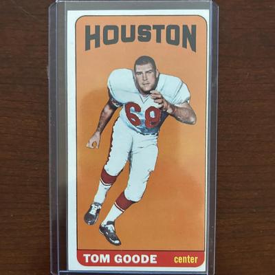 1965 Topps Football Card. Tom Goode - Card Number 77