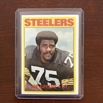 1972 Topps Football Card. Joe Green - Pittsburgh Steelers. Card #230