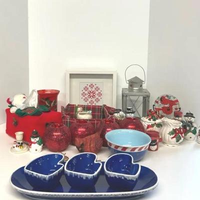 IKEA Lantern And Holiday Print, Mittens Snack Tray And More Holiday Decor