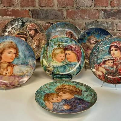 Decorative Edna Hibel Plates