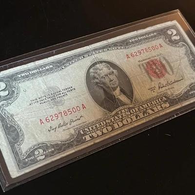 Series 1953 Red Seal $2 U.S. Note