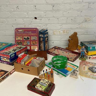 Vintage And Newer Board Games, Wooden Games, Puzzles And More