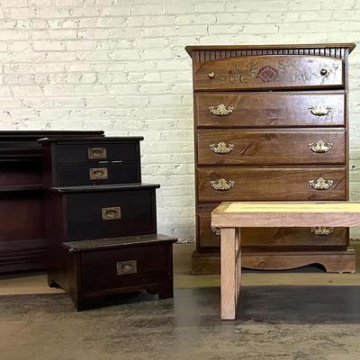 Five Project Furniture Pieces with MCM Coffee Table