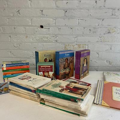 Children’s Books With Various American Girl Series As Well As Laura Ingalls Wilder Books