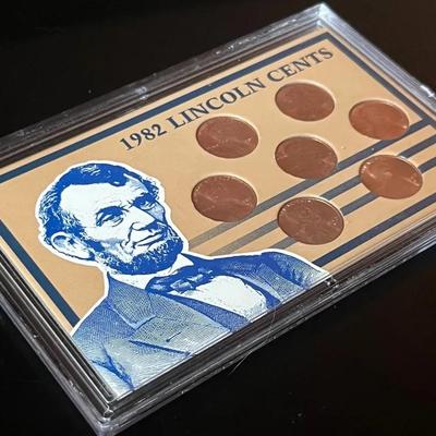 1982 Lincoln Cents