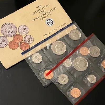 1990 U.S. Mint Coin Set