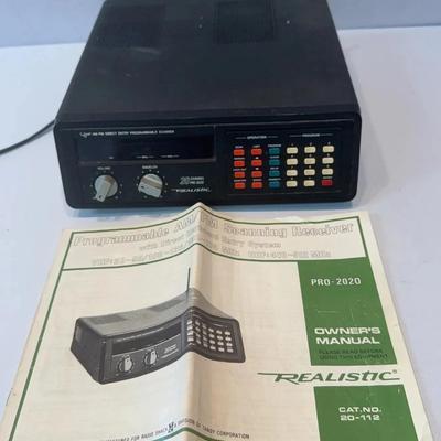 Realistic Pro-2020 AM/FM Scanning Receiver