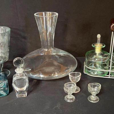 Unique Finds - Wine Decanter, Eye Wash Glasses, Perfume Bottles & More