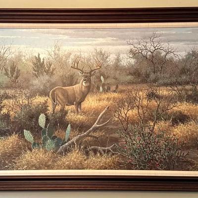 Large Framed Print By David Drinkard Of “Monster”