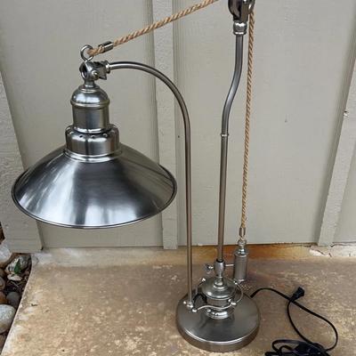 Pottery Barn Glendale Pulley Task Table Lamp
