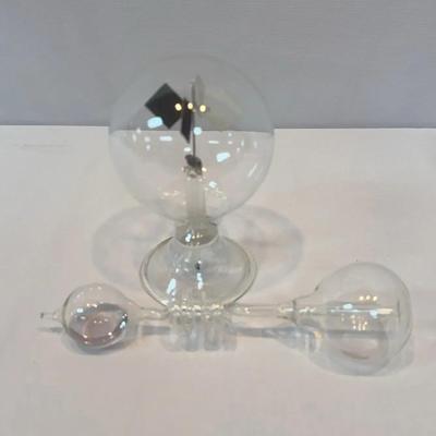 Crookes radiometer light mill And Hand Boiler