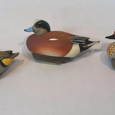 Ducks Unlimited miniature Decoys designed by Jett Bruner