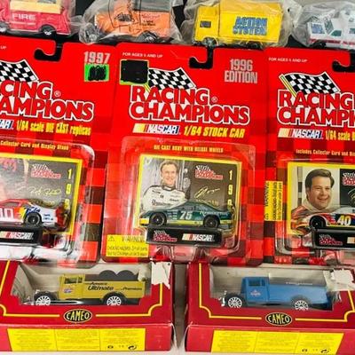 Vintage "Racing Champions" NASCAR and "Matchbox"