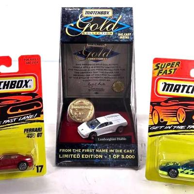 "Matchbox" Gold and Super Fast Collection 