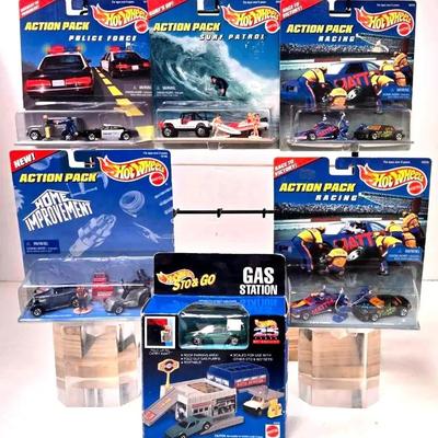 "Hot Wheels" Action Packs Police Force 