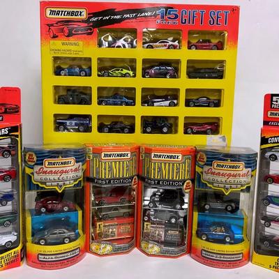 “Matchbox” Gift Packs, First Editions and Inaugural Cars