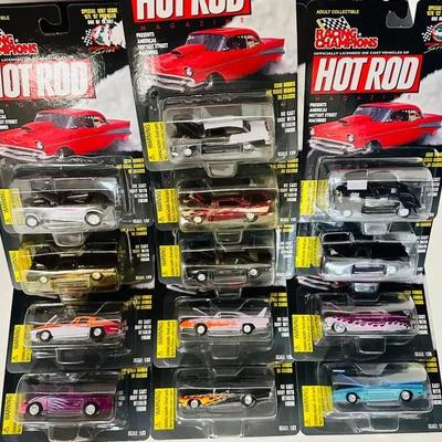 Collectors Favorite "Racing Champions" Hot Rod Magazine Collection
