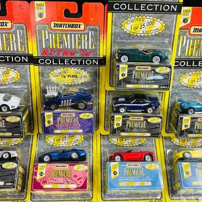 "Matchbox" Premiere Collection Retro 70’s and Select Model