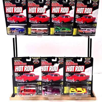 "Racing Champions" Hot Rod Magazine  Die-Cast Cars 