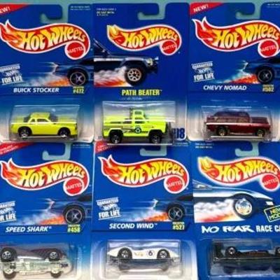 Pocket Rockets: Ten "Hot Wheel" Model Cars